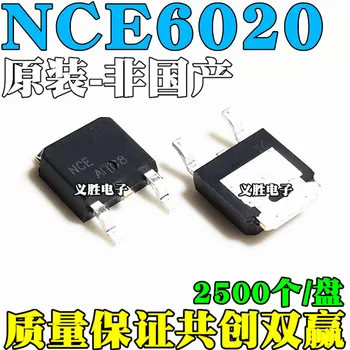 10 VNT./pak nauja NCE6020AK MOSFET lauke-efektas vamzdis - N v 20 pleistras 60-252 paramos didmeninės