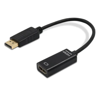 1080P 4K DP HDMI-suderinama Adapteris, Ekrano Prievadas Vyrų ir Moterų Keitiklio Kabelį, Adapteris, HDTV PC HP/DELL Nešiojamas kompiuteris