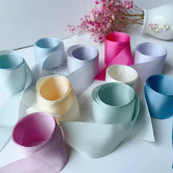 120 vientisų spalvų gryno šilko siuvinėjimo juostelės taftos vestuvių juostelės šilko siuvinėjimo juostelės Amatų