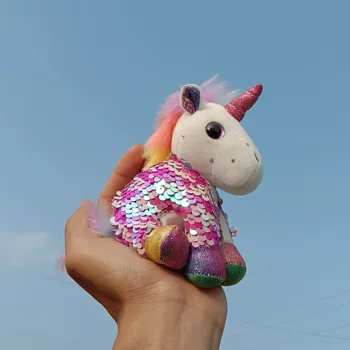 12cm Naujas Minkštas Mielas Vienaragis Pliušiniai Žaislai Įdaryti Mielas Unicornio Pliušinis Klavišą Maišelį Pakabukas Puikus Gyvūnų Dovana Vaikams, Kūdikių Lėlės