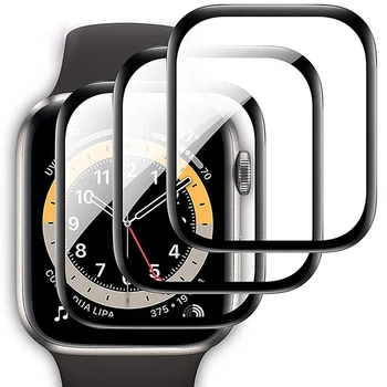 12D Minkštas Pilnas draudimas Ne Grūdintas Stiklas Apple Žiūrėti 6 SE 5 4 40mm 44mm Juosta Padengti iwatch Serijos 3 38mm 42mmProtector Filmas