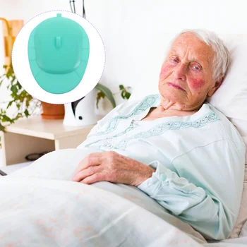1pc Nešiojamų Bedridden Pacientų Pamišęs Vyresnio amžiaus Pacientų Slaugos Lova Keptuvėje su Dangčiu