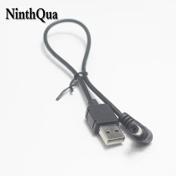 1pcs 3A USB 2.0 Male Kištukas 5.5*2.1 mm DC Maitinimo Jungtis 30cm 5.5x2.1mm Įkrovimo Kabelis, LED maršrutizatorius Elektroninių masto ect