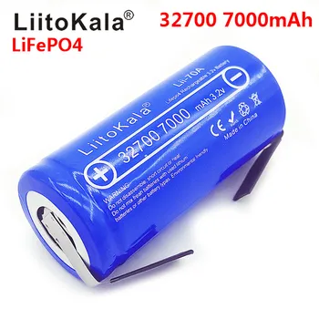 2020 LiitoKala Lii-70A 3.2 V 32700 7000mAh LiFePO4 Baterija 35A Nuolat Išleidimo Didžiausias 55A Didelės galios baterija+Nikelio lakštai