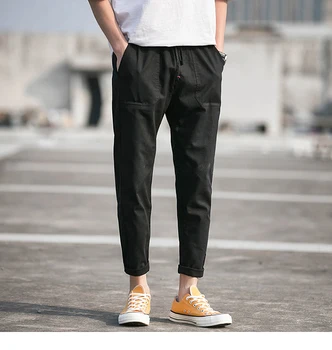 2020 Naujas Vyrų Kelnės Krovinių Vientisos Spalvos Vasaros Mens Sportinę Prarasti Jogger Sweatpants Hip-Hop Streetwear Vyrų Pieštuku Fitneso Kelnės