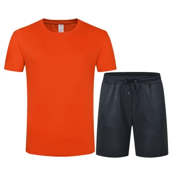 2021 vyriški T-shirt + Sporto Šortai Nustatyti Vasaros Sportinės aprangos aukštos kokybės marškinėliai veikia nustatyti Gimnastikos fitneso mados Nustatyti, Laisvalaikio Drabužiai