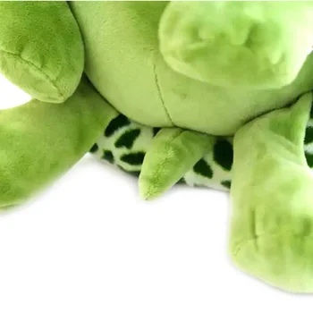 20cm Super Mielas Žalios Didelės Akys Vėžlio Pliušinis Žaislas, Minkšti Gyvūnų Vėžlys Žaislai, Kūdikių Lėlės, Vaikų Dovanų