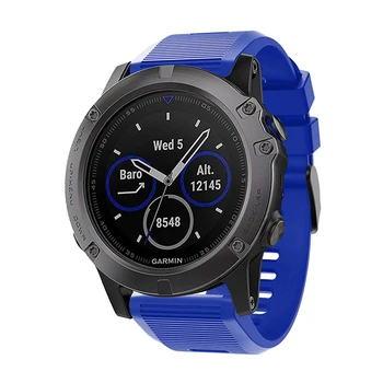 26MM Smart Watch Band Dirželiai Garmin Fenix 5X 6X Pro Greito Atleidimo Dirželio Pakeitimo Silikono Apyrankę, Garmin Fenix 3/3HR