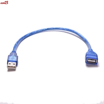 30cm USB 2.0 Extension Cable USB 2.0 Male Į USB 2.0 Moterų Pratęsimo Duomenų Sinchronizavimo Laidas Laidas Anti-Trukdžių Pratęstas Duomenų Kabelis