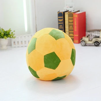 3D Futbolo Pliušinis Žaislas, Minkšti Kimštiniai Lėlės Pagalvę Pasaulio Futbolo Gerbėjas Kūdikių Dovanos