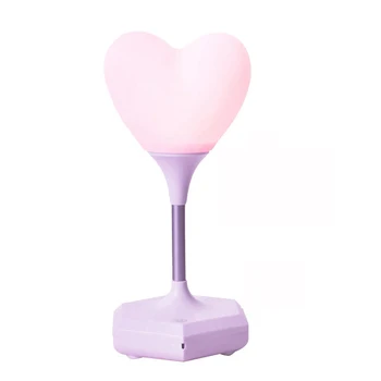3D nuotolinio mylinti širdis, Naktį Šviesos diodų (Led Įkrovimo Dekoratyvinės Lempos Usb Naujovė Kūdikių Atmosfera, šviesos, Naktiniai mergina dovana Touch lemputes