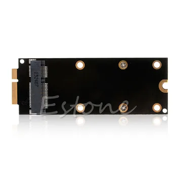 7+17 Pin mSATA SSD Su SATA Adapteris Kortelės 2012 