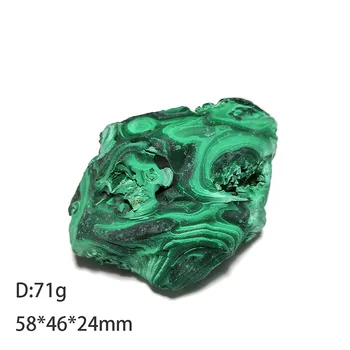A2-3 Natūralaus Akmens Malachito Mineralinių Kristalų Mėginių Namų Puošybai iš Kongo Nemokamas Pristatymas