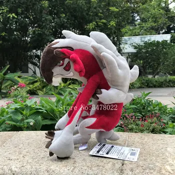 Anime Cool Vidurnakčio Lycanroc Pliušinis Žaislas Sun Moon Rugarugan Įdaryti Gyvūnų, Animacinių Filmų Minkštos Lėlės