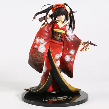 Anime Dienos Gyventi Tokisaki Kurumi kimono Ver. PVC 1/7 Pav 23cm