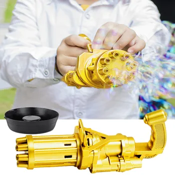 Automatinis Bubble Gun Burbulas Mašina, Žaislai, Elektriniai Burbulas Mašina Muilo Vandens Šaulys Vaikams Vasarą Gatling Burbulas Maker