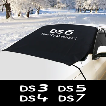 Automobilių Stiklų Sniego, Ledo Blokas skėtį nuo saulės Anti UV Padengti Citroen DS3 Kabrioletas DS4 DS5 Prestige 5LS DS6 DS7 Auto Priedai