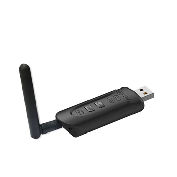Bluetooth 5.0 garso siųstuvas USB dongle Aptx HD Bt 5.0 3.5 Mm papildomas lizdas Rca belaidžio ryšio adapteris ir mikrofonas, TV PS4