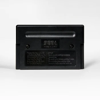 Boogerman - JAV Etiketės Flashkit MD Electroless Aukso PCB Kortele Sega Genesis Megadrive Vaizdo Žaidimų Konsolės