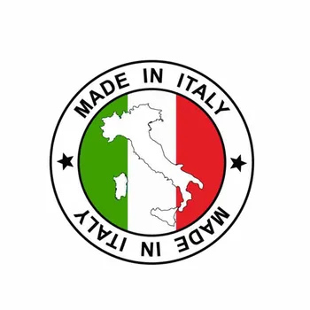Dawasaru Asmenybės Made In Italy Map Decal Automobilių Lipdukas Vėliava, Automobilių Reikmenys PVC,10cm*10cm