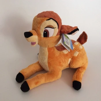 Disney 30/40/55cm Naujas Bambi Animacinių filmų Cute Lėlės Anime Pliušiniai Žaislai Pomėgiai Iškamšos Pliušinis Filmus, TV Vaikams, Dovana