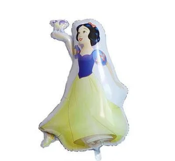 Disney Princesė Aliuminio Plėvelę, Balionas Gimtadienio Apdailos Balionas Mielas Animacinių Filmų Stiliaus Snieguolė Pobūdžio Balionas
