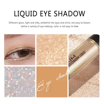 DNM Eyeshadow Diamond Perlamutro Matinis Šviesus Skystis Paletės Eyeshadow Vandeniui ilgalaikis Natūralus Makiažo Kosmetikos TSLM1