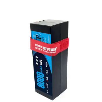 DXF Hardcase Lipo Baterija 8000mAh 4S 14.8 V 110C/220C Dekanai/XT60/XT90/EB5/XT150 Kištukas 1/8 1/10 Buggy Tuggy RC Automobilių Off Road