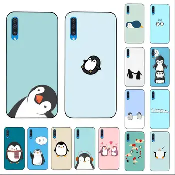 FHNBLJ Mielas gyvūnų pingvinas Telefono dėklas Samsung A30s 51 5 71 70 40 10 20 s 31 A7 A8 2018 rubisafe