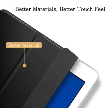 Funda Huawei MatePad T8 8.0 2020 KOB2-L09 KOB2-W09 Tablet Atveju Stovo Laikiklį Apsaugos Coque Flip Cover + Grūdinto Stiklo Plėvelės