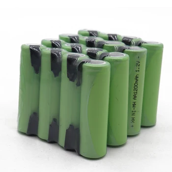 Funkcijų, baterijos tipas: AA baterijos įtampa: 1.2 V Realus pajėgumas yra apie 1200mAh Medžiaga: NIMH baterija baterijos matmenys: 14.5 mm
