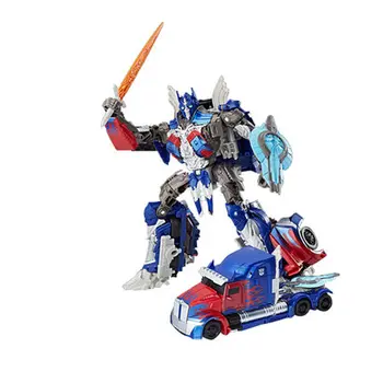 Hasbro Transformers Filmo 5 V-Class Optimus Prime Megatron Grimlock D-Klasės Hornet Karterio Velniop Barikada Modelis Žaislą Dovanų
