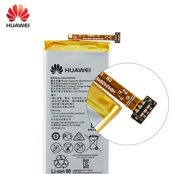 Hua Wei Originalus HB4242B4EBW 3000mAh Baterija Huawei Honor 6 / Garbės 4X / Garbės 7i / Kulka X H60-L01/L02 /L11/L04 +Įrankiai