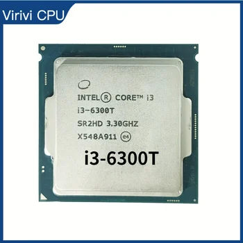 Intel Core i3-6300T i3 6300T 3.3 GHz, Dual-Core, Quad-Sriegis CPU Procesorius 4M 35W LGA 1151