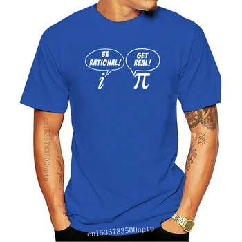 Juokinga Matematikos Būti Racionaliai Gauti Realaus Pi kompleksiniai Skaičiai Vyrai T-Shirt Patogūs marškinėliai Atsitiktinis trumpomis Rankovėmis Spausdinti tees pigūs vienetai, būdingi jungtys vop