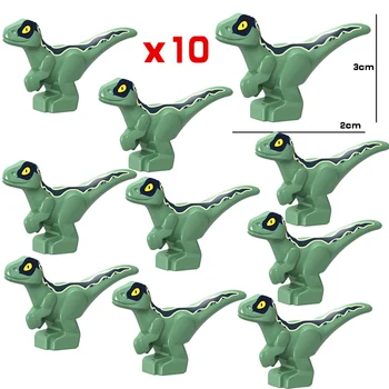Juros Periodo Pasaulyje Dinozaurų Kūrimo Bloką Žaislas Pav Indoraptor Velociraptor Triceratop 