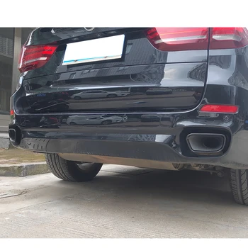 K-Automobilis BMW X5 F15 X6 F16-2018 M. Nerūdijančio Plieno Išmetamųjų dujų Vamzdis Dangtelio Lipdukas Auto Dalys (M Sportinė Versija)
