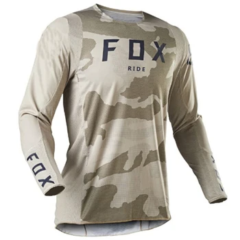 Kalnų dviratis Long Sleeve T - shirt, kalnų dviračių Atsparumas T - shirt, Cross - Country MX, kalnų dviračių, Drabužių PAKABA FOX MTB