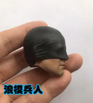 Kareivis 1/6 saint ninja samurajus užmaskuotas vyras tamsus, galvos skulptūra klasikinis 12-colių žmogaus paveikslas galima