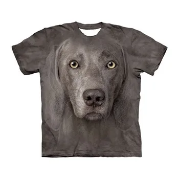 Karšto juokinga gyvūnų Camiseta topai marškinėliai šuo marškinėliai mados 3d spausdinimo Moterų, Vyrų, t marškiniai, dydis S-7XL Lašas laivybos