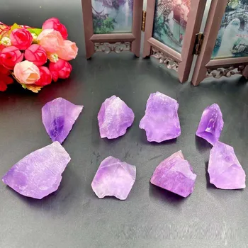 Labai Gražus Natūralus Kvarco Šviesos Ametistas Akmuo Gijimo Namų Puošybai Ornamentu Violetinė Crystal Akmens Mineralinė Papuošti