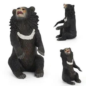 Laukinių Gyvūnų, Modelis, Modeliavimas Apdailos PVC Panda Bear Statulėlės Žaislas, Dovana, Namų Dekoro Stalo Puošyba