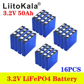 LiitoKala 3.2 v 50Ah lifepo4 ląstelių ličio baterijų elektrinių dviračių baterijos, saulės energijos sistemos ES MUMS Tax Free