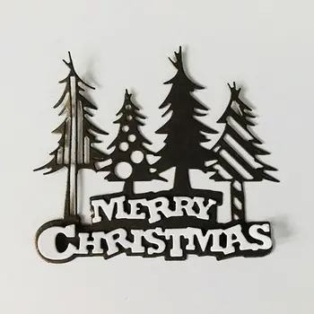 Linksmų Kalėdų Medžio, Metalo Pjovimo Miršta Trafaretas 