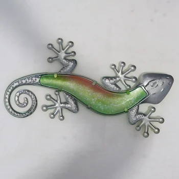 Metalo Gecko Sienų Apdailai Meno kūrinius Sodo Lauko Statulas ir Miniatiūrų Priedai ir Skulptūra