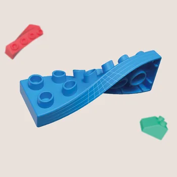 Montessori Minkšto Plastiko, Gumos Blokų Žaislai Vaikams nuo 2 iki 4 Metų Vaikų Builidng Blokų 