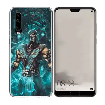 Mortal Kombat Atveju Huawei Honor 10 9 lite 8S 8X P Smart Z Plius 2020 M. 2018 M. Y5 Y6 Y7 Y9 2019 Silikono Telefono Dangtelį
