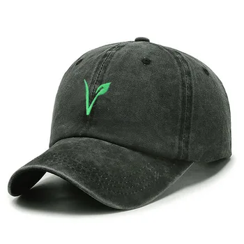 Naujas Veganų Siuvinėjimo Plauti Medvilnės Beisbolo kepuraitę Aukštos Kokybės Beisbolo Kepurė Vyrams, Moterims, Tėtis Skrybėlę golfo kepurės Snapback Cap