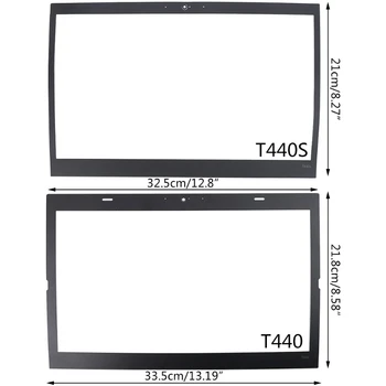 Nešiojamas LCD Bezel Rėmo Erdvinį Ekraną, Priekiniai Shell Lapo Lipdukas Dangtelis -Lenovo ThinkPad T440 T440s Nešiojamasis Kompiuteris