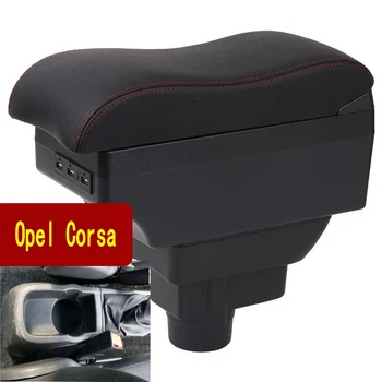 Opel Corsa Porankiu Box konsolė centrinė Parduotuvė turinio Saugojimo dėžutė su puodelio laikiklis produktų Porankis